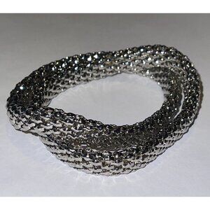 Express Twisted Mesh Stretch Intertwined Bracelet Vintage Y2K